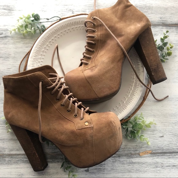 Jeffrey Campbell Shoes - Jeffrey Campbell Lita platform booties sz 7.5M